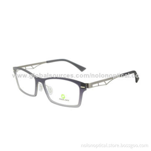 Fashion trend nylon eyeglass frames, customized logos available